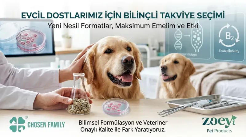 Evcil Hayvan Takviyelerinde Yeni Nesil: Maksimum Emilim ve Etki İçin Kapsamlı Rehber