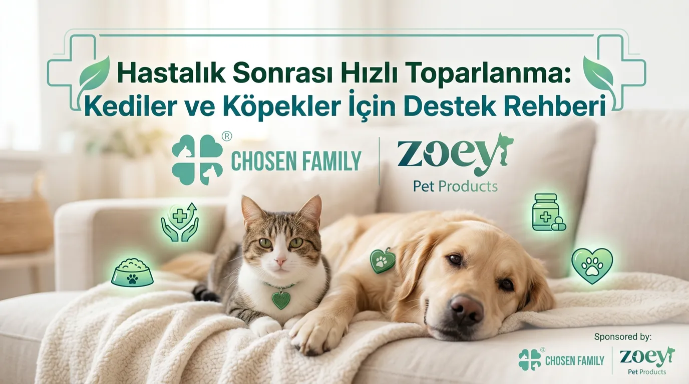Hastalık Sonrası Hızlı Toparlanma: Kedi ve Köpekler İçin Kapsamlı Destek Rehberi