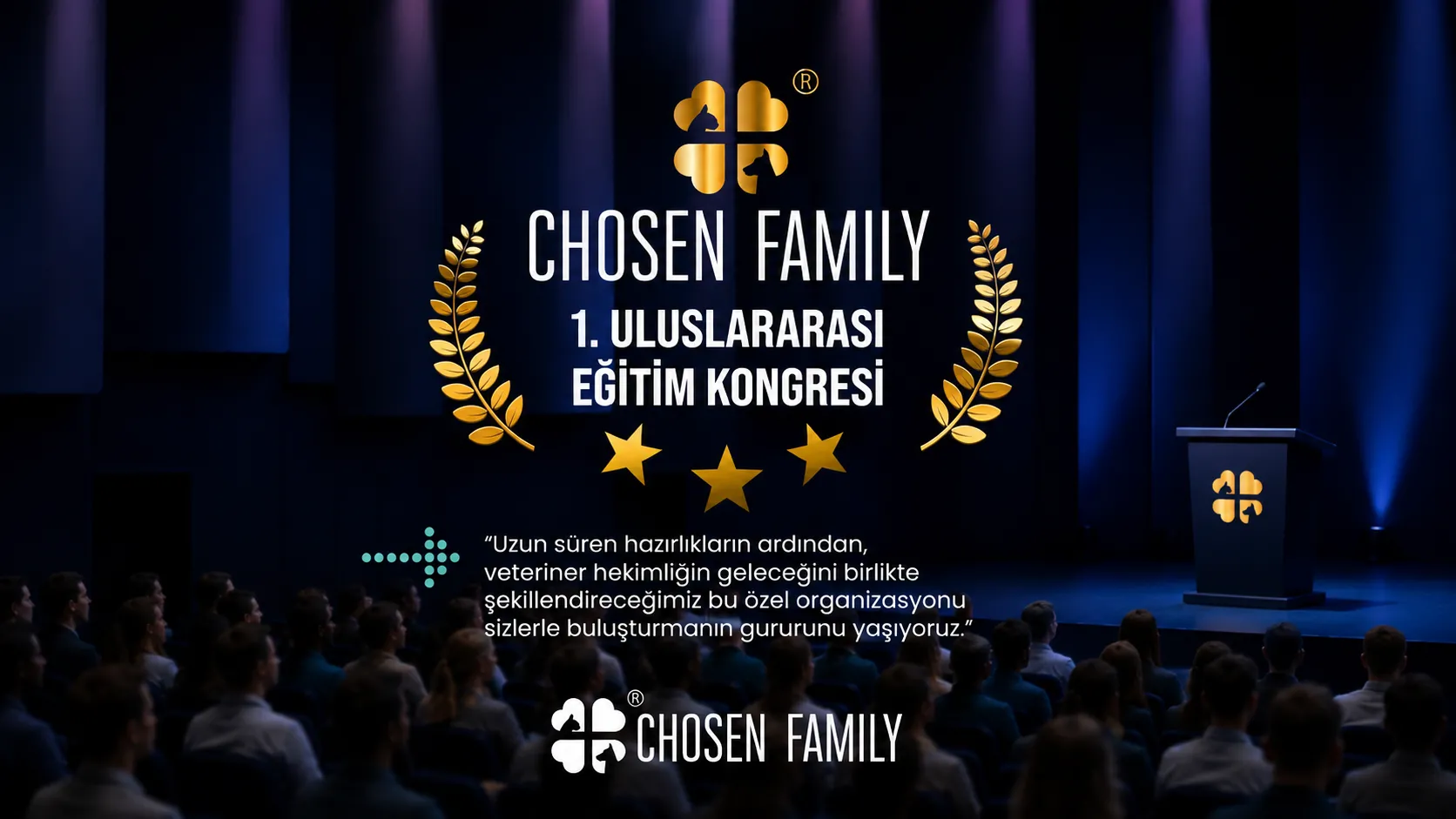 Prof. Dr. Mehmet Maden at Chosen Family's 1st International Education Congress: Chronic Inflammatory Enteropathies and Feline Triaditis