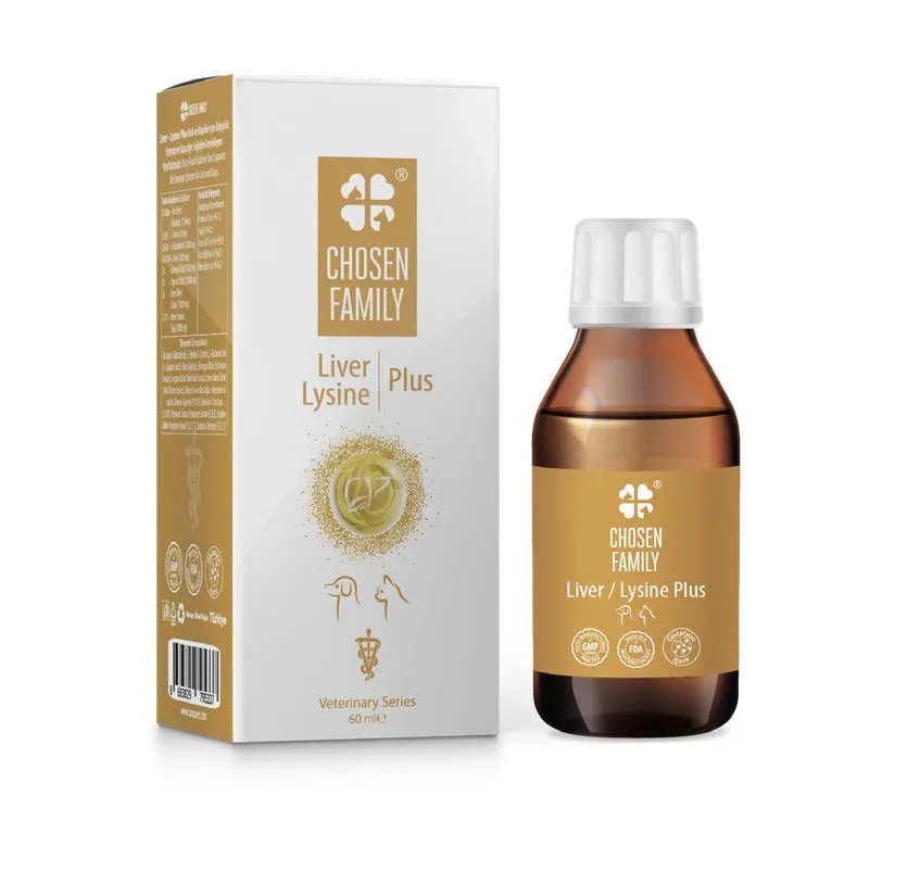 Chosen Family Liver / Lysine Plus Likit (60 ml)