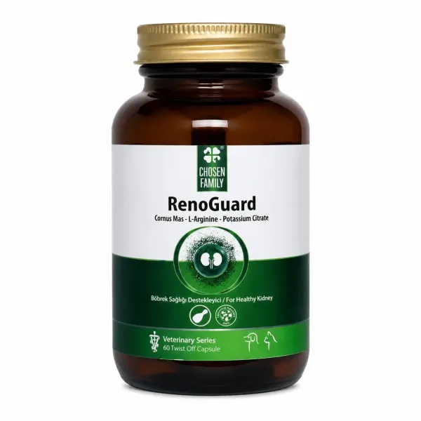 Chosen Family Renoguard Kedi ve Köpek Böbrek & Üriner Sistem Desteği (30 Kapsül)
