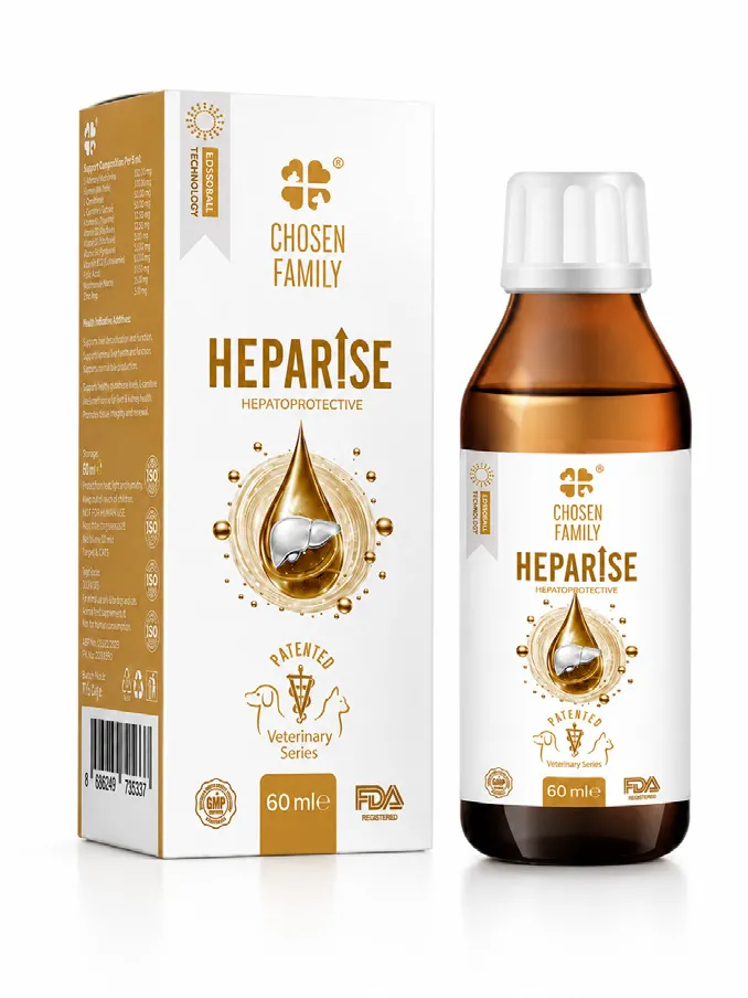 Chosen Family Heparise Likit Kedi ve Köpek Karaciğer Desteği (60 ml)