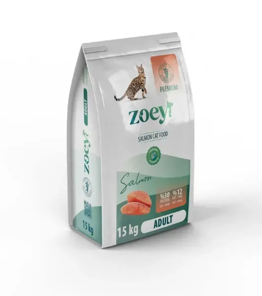 Zoey Salmon Adult Cat Dry Food