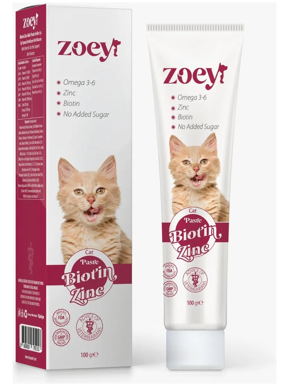 Zoey Biotin Zinc Paste