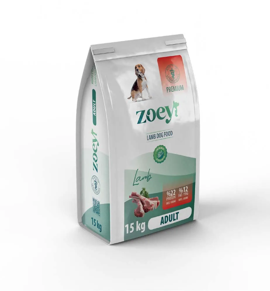 Zoey Lamb Dry Food for Adult Dogs