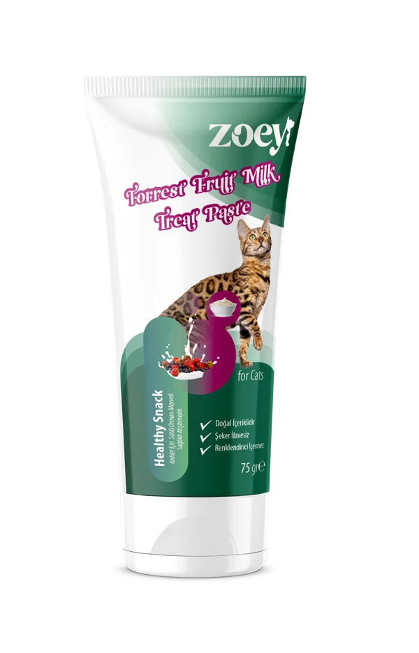 Zoey Forrest Fruit Milk Treat Paste - Kedi Ödül Maması